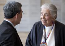 Susan Powell, Native American senior is a source of oral history